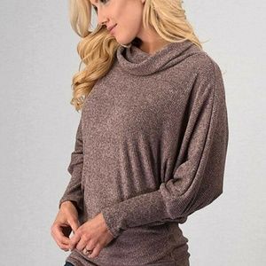 Cowl neck sweater